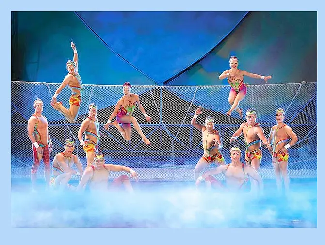 Mystere Cirque du Soleil - Las Vegas - Jump