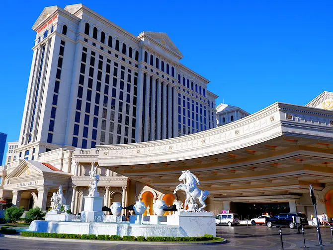 Hotel Caesars Palace em Las Vegas