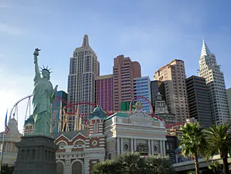 Hotel New York New York em Las Vegas - Exterior