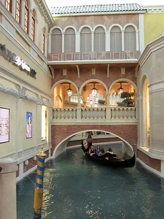 Hotel The Venetian em Las Vegas - Canais