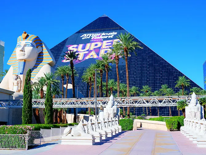 Luxor hotel em Las Vegas