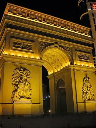 Hotel Paris em Las Vegas - Arco do Triunfo