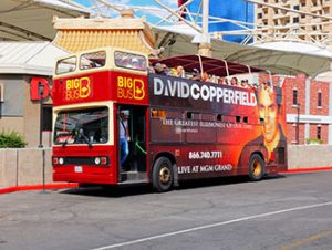 Ônibus Turístico Big Bus em Las Vegas