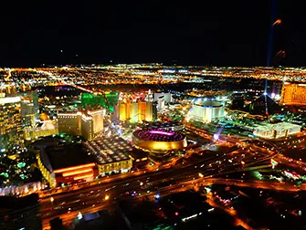 Passeios de Helicóptero em Las Vegas - Vista noturna