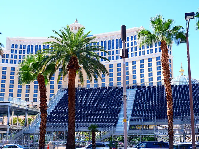 Grande Prêmio de Las Vegas de Fórmula 1 - Assentos